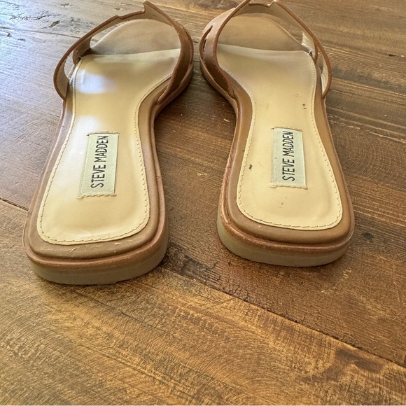 Steve Madden Hadyn Cognac Leather Sandal size 8.5 - Picture 3 of 5